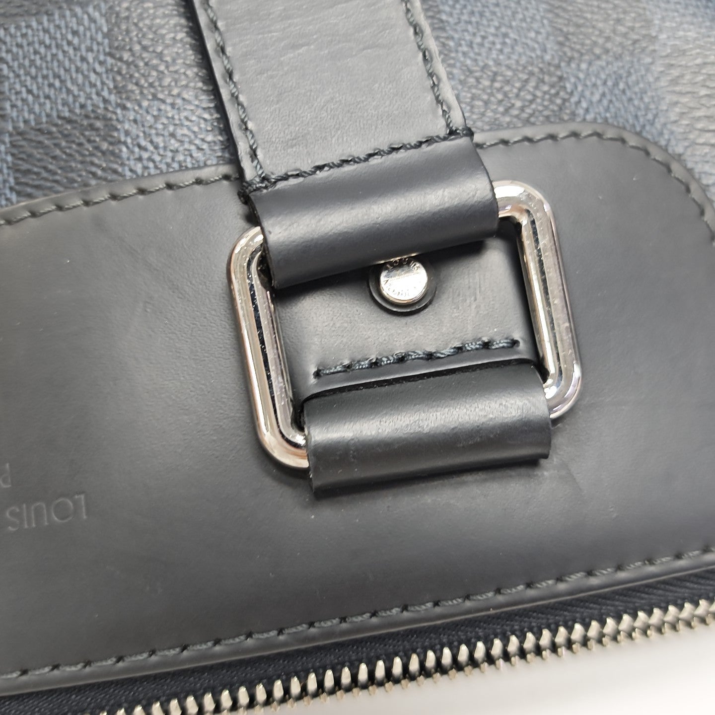 JOUR Damier Coated Canvas Blue