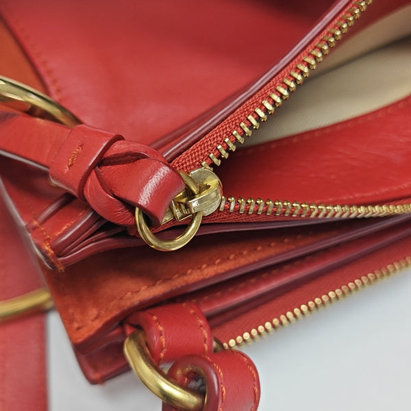Roy Small Calfskin Red