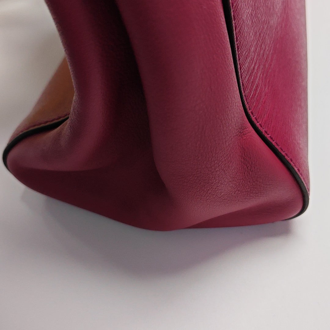 2 Jours Medium Calfskin Purple