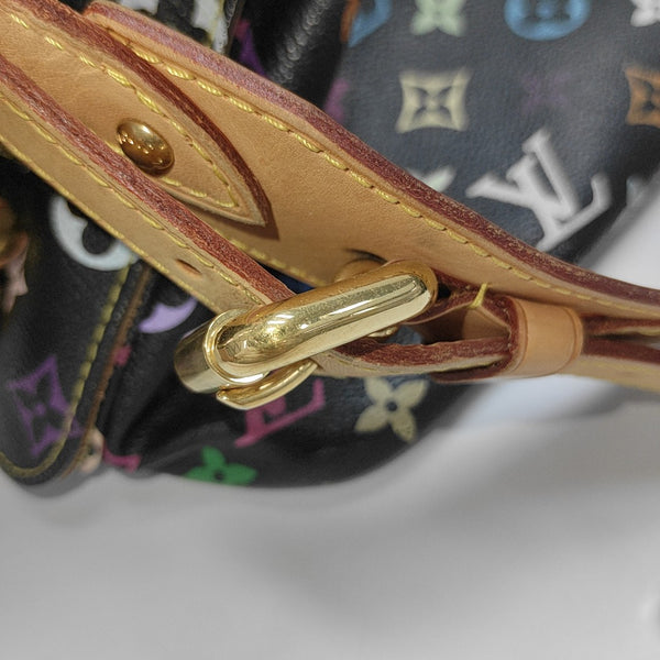 LV × TM NÉONOÉ MM Monogram Coated Canvas Black