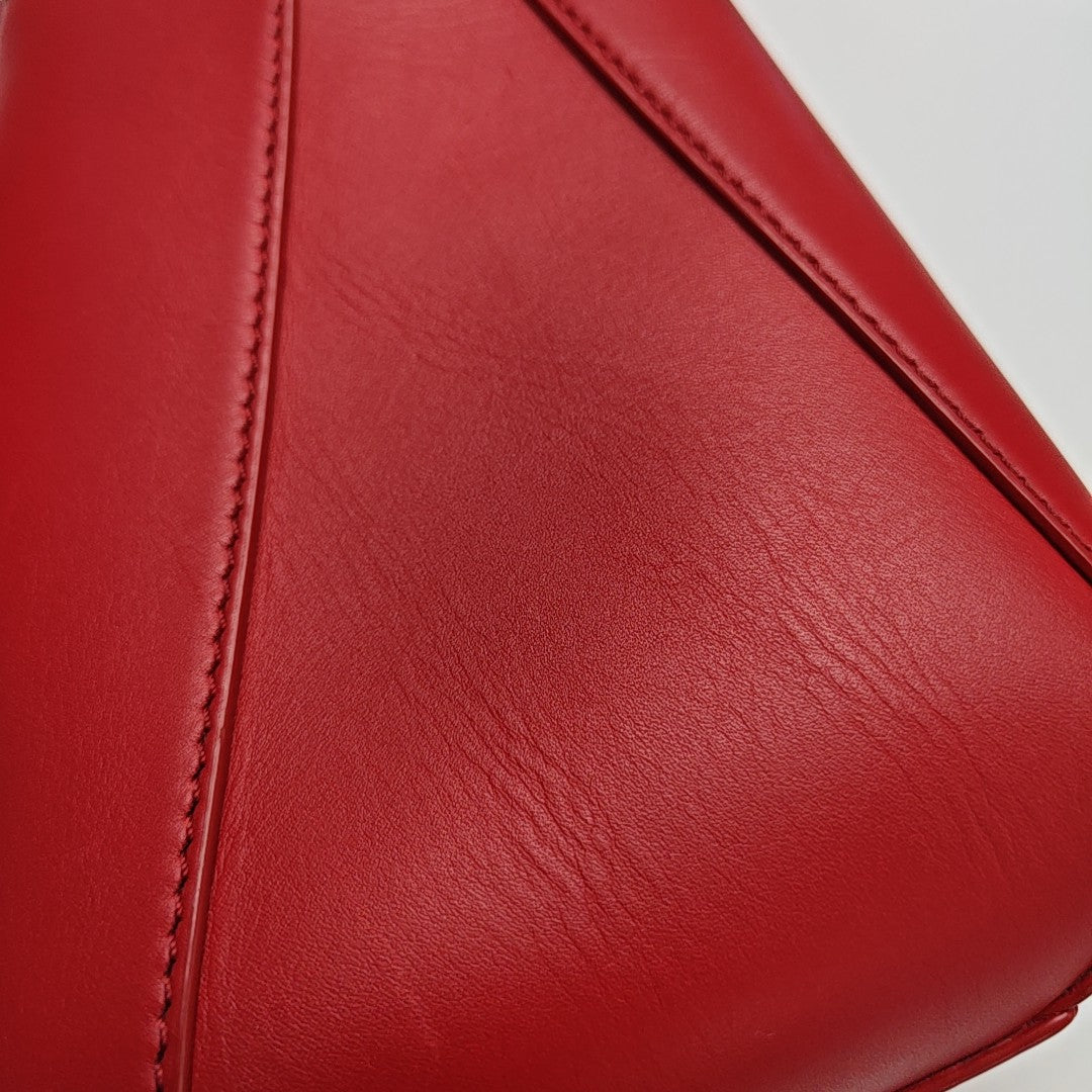 Puzzle Mini Calfskin Red