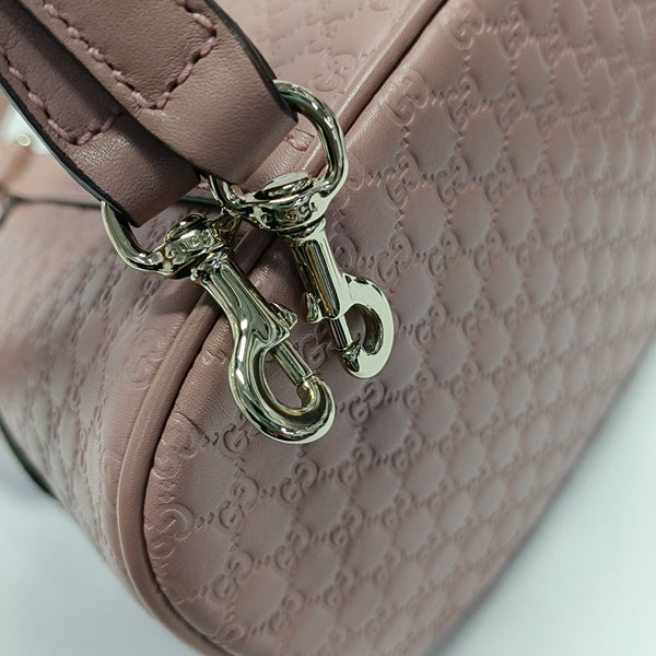 Microguccissima Monogram Calfskin Pink