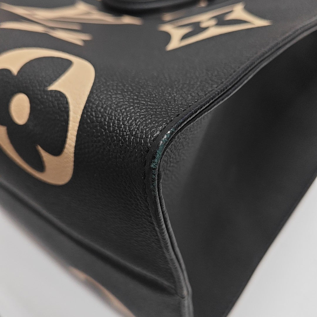 ONTHEGO GM Monogram Calfskin Black