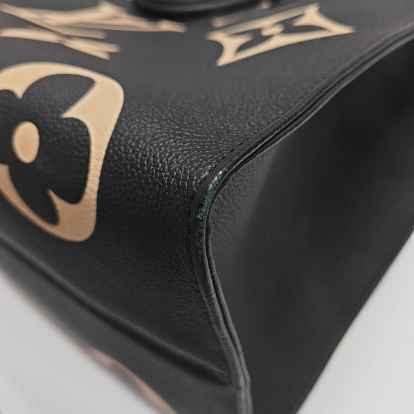 ONTHEGO GM Monogram Calfskin Black