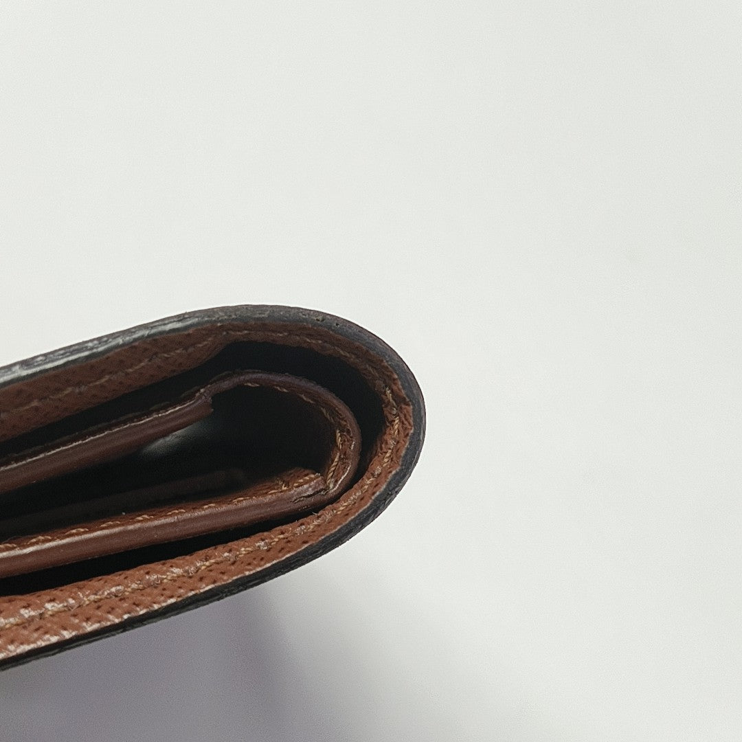 VICTORINE Monogram Coated Canvas Brown Wallet