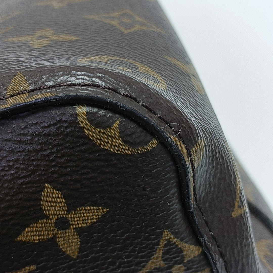 NÉONOÉ MM Monogram Coated Canvas Brown