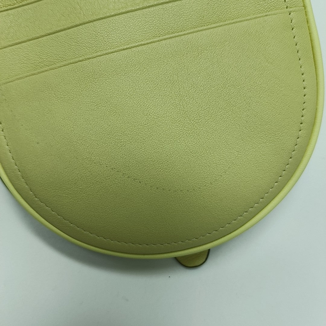 Heel Small Calfskin Yellow