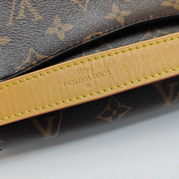 DIANE Monogram Coated Canvas Brown