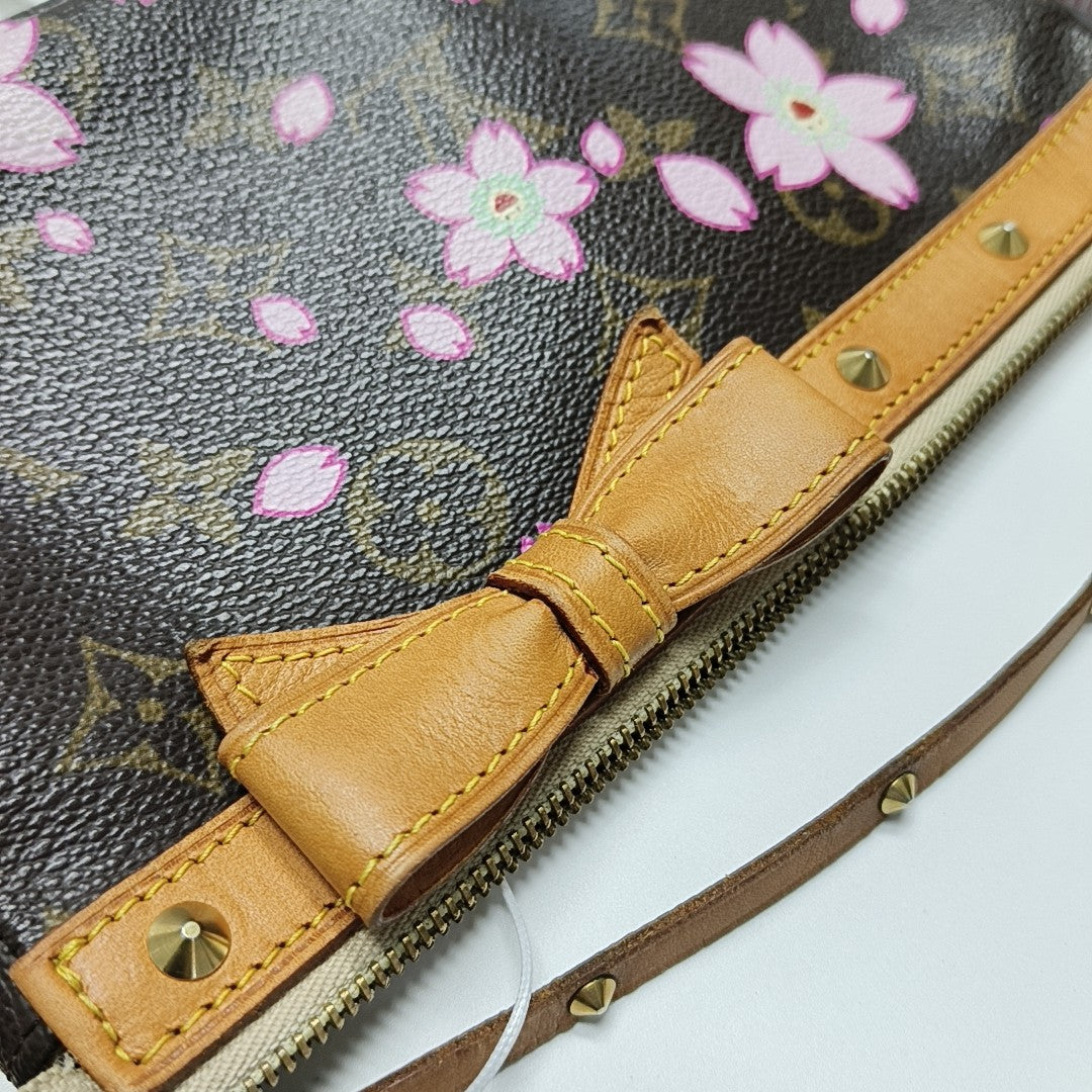 ACCESSOIRES Monogram Coated Canvas Brown