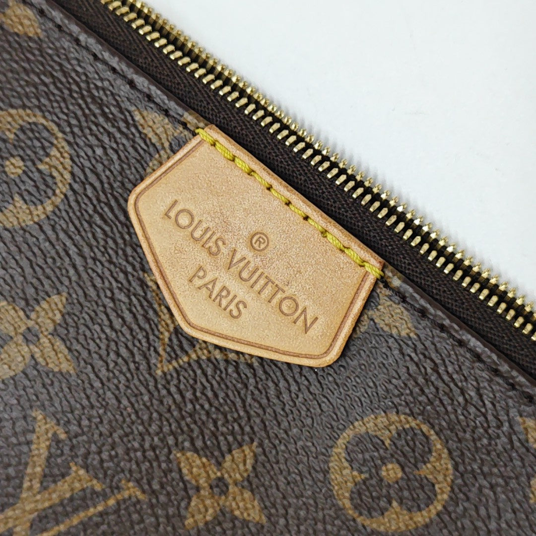 MULTI Monogram Coated Canvas Brown