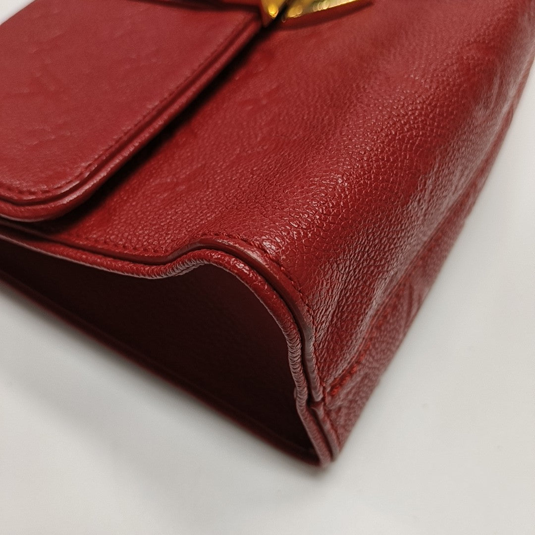 SAINT SULPICE Calfskin Red