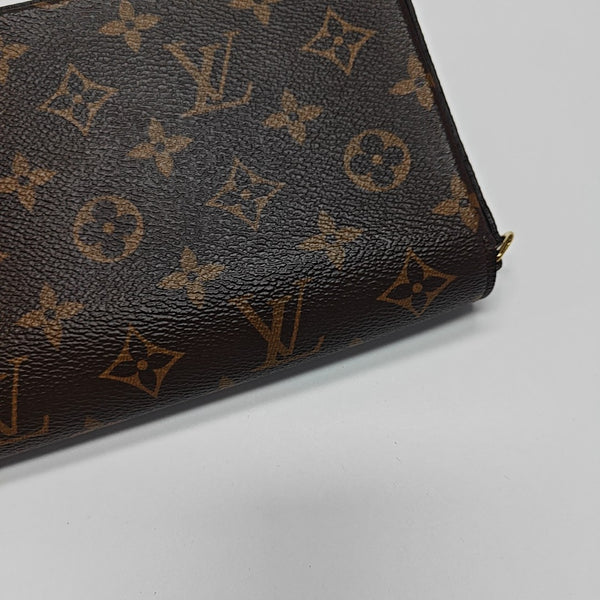 FÉLICIE Monogram Coated Canvas Brown