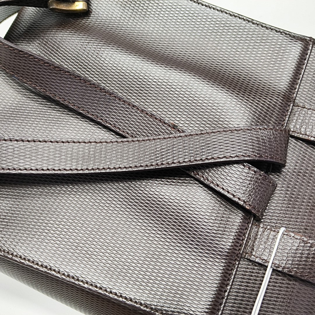 Leather Backpack Brown