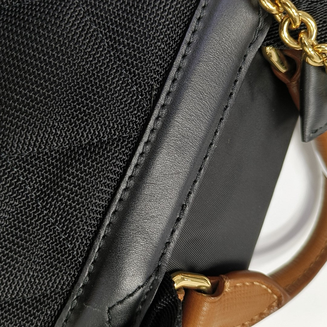 The Rucksack Medium Nylon Black
