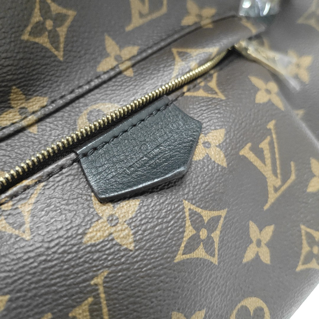 PALM SPRINGS PM Monogram Coated Canvas Brown