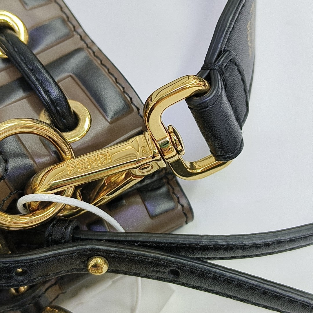 Mon Tresor Mini Monogram Calfskin Brown