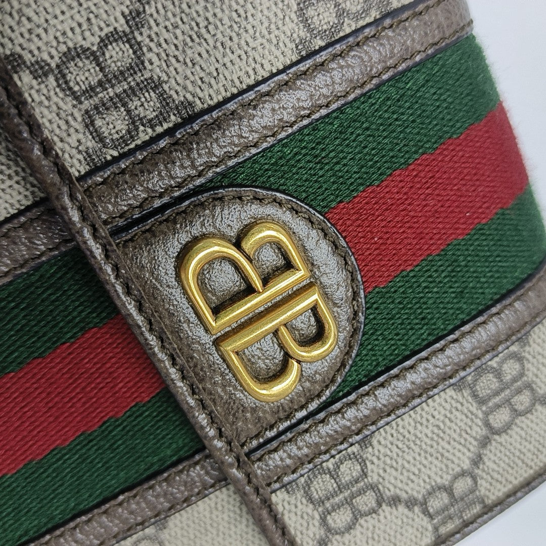 Canvas Shoulder Bag Brown