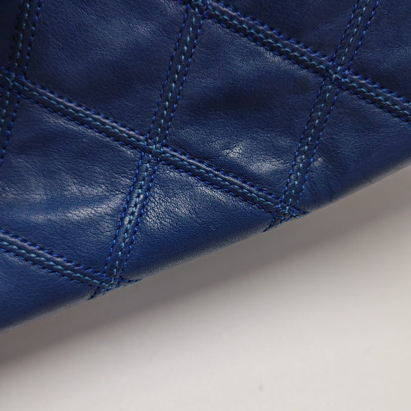 Quilted Calfskin Blue