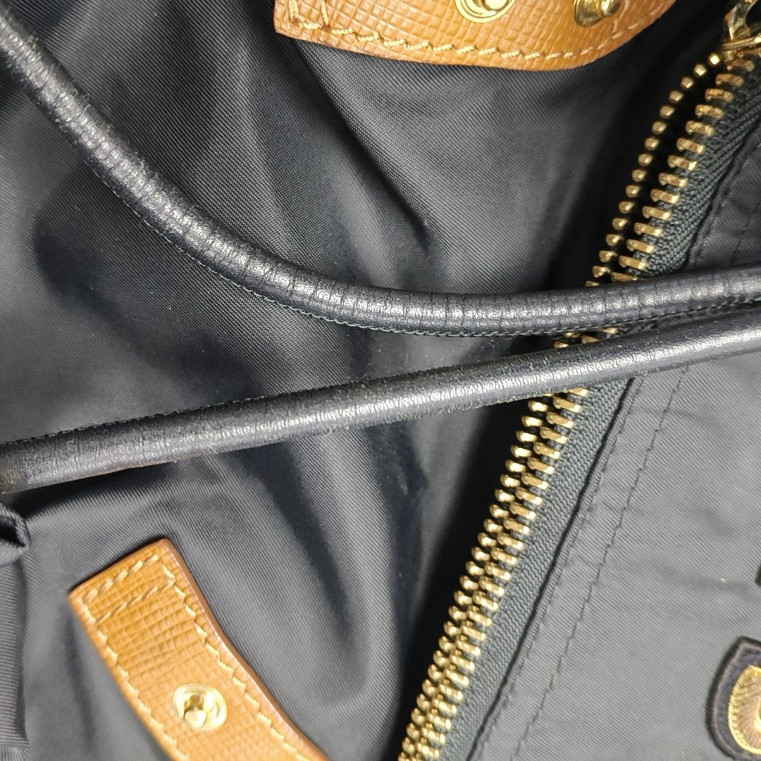 The Rucksack Medium Nylon Black