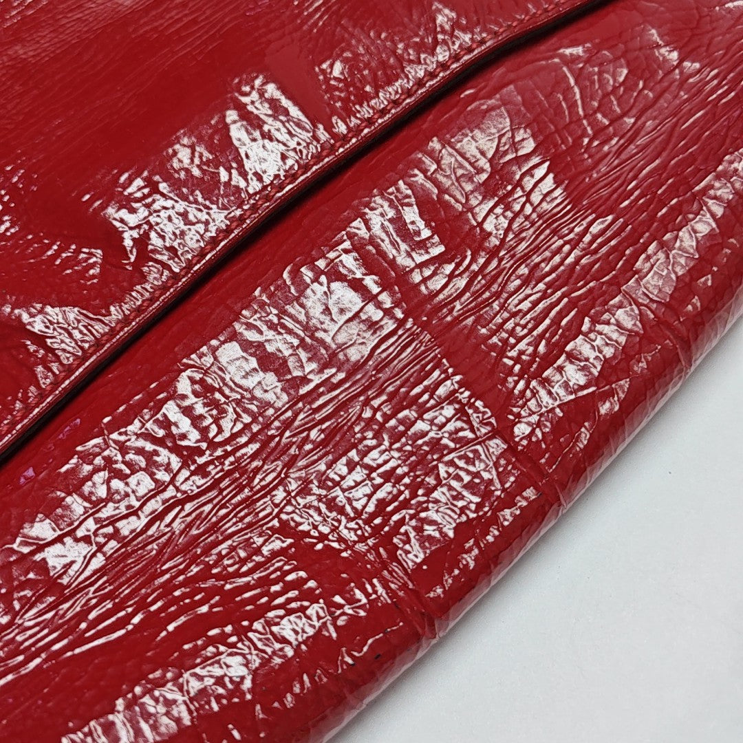 Quilted Calfskin Red