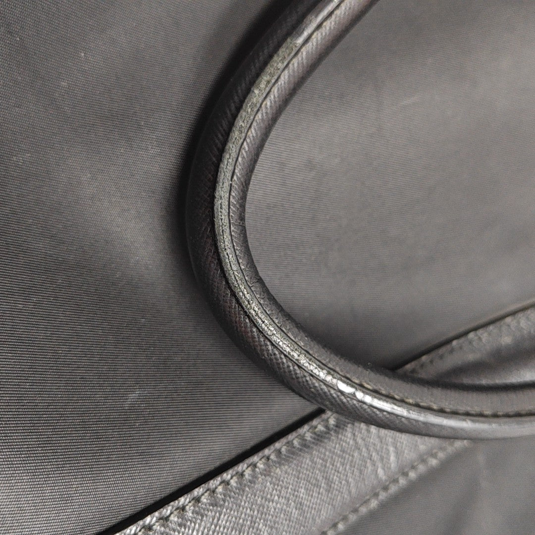 Nylon Tote Bag Black