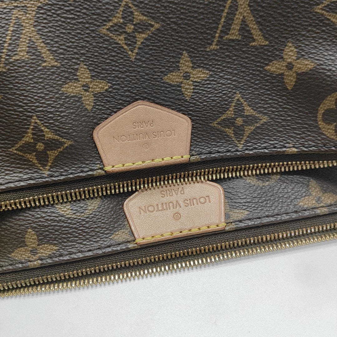 MULTI Monogram Coated Canvas Brown