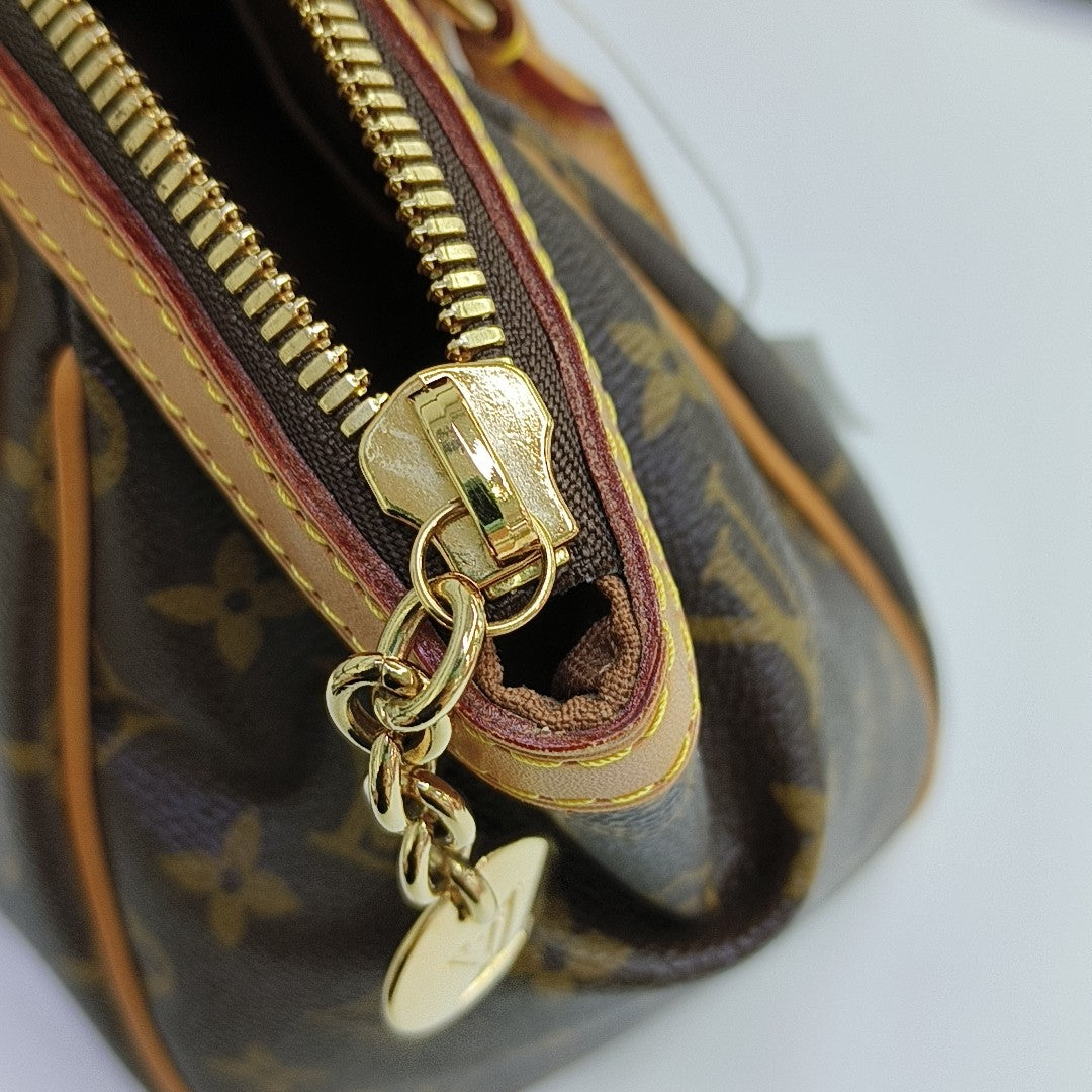 TIVOLI PM Monogram Coated Canvas Brown