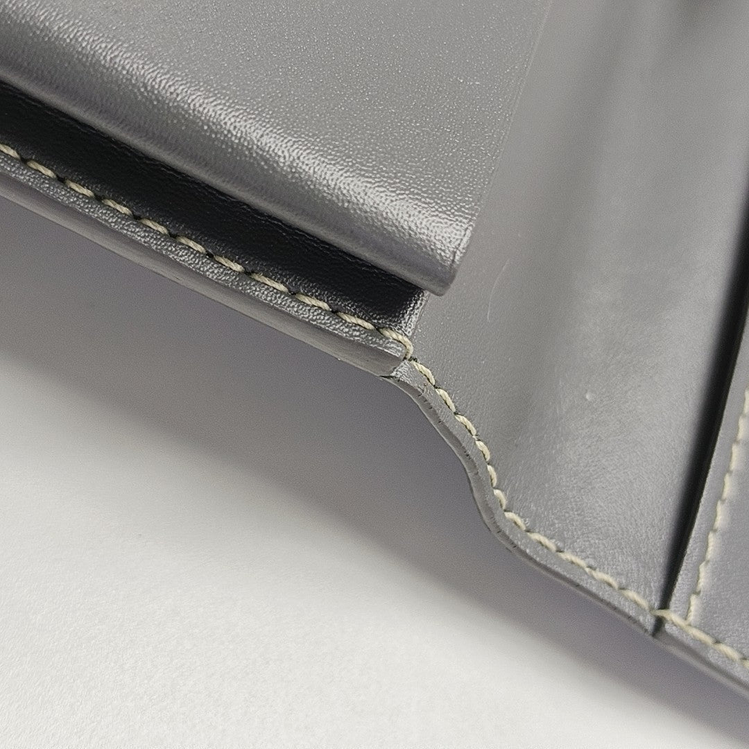 RICHELIEU Coated Canvas Gray Wallet