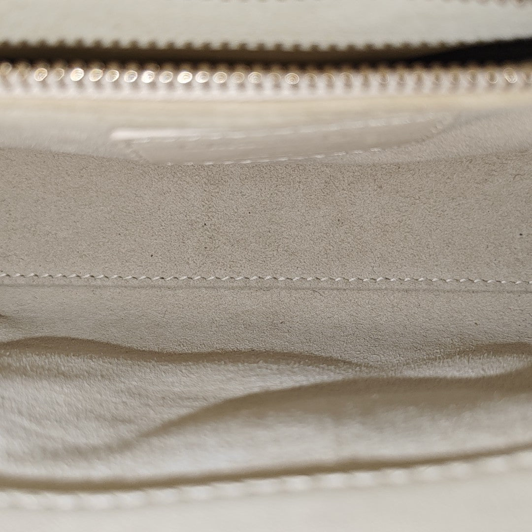 Lady Dior Mini Cannage Lambskin White