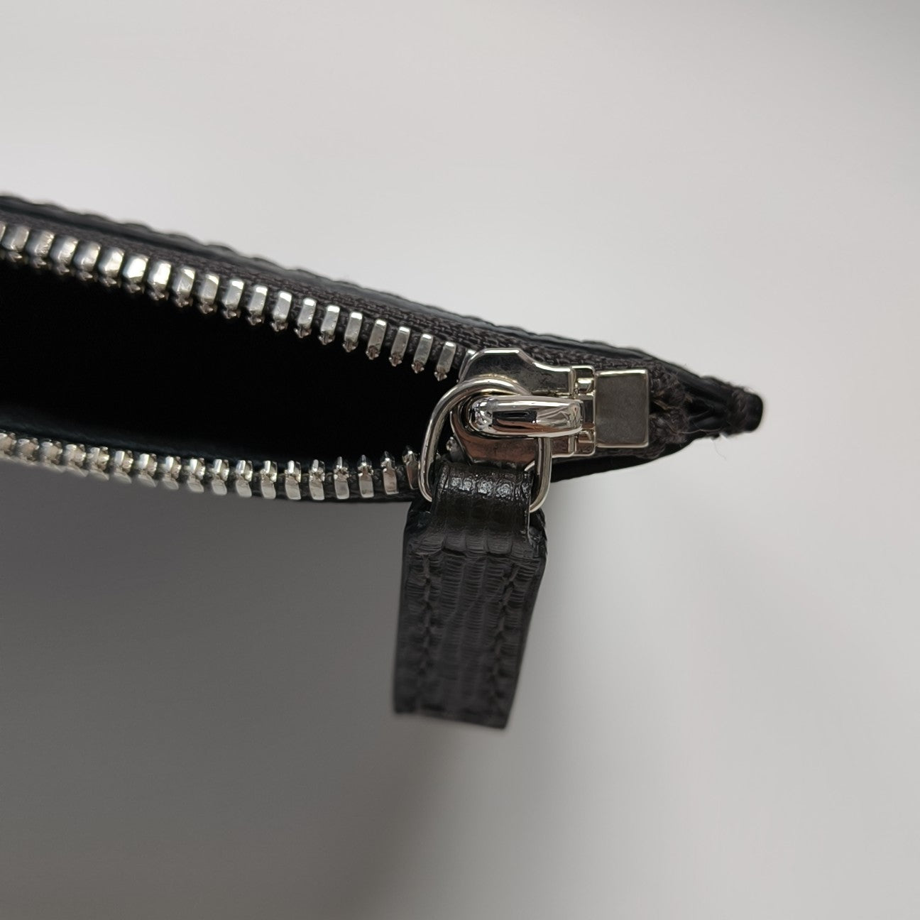 Calfskin Clutch Gray