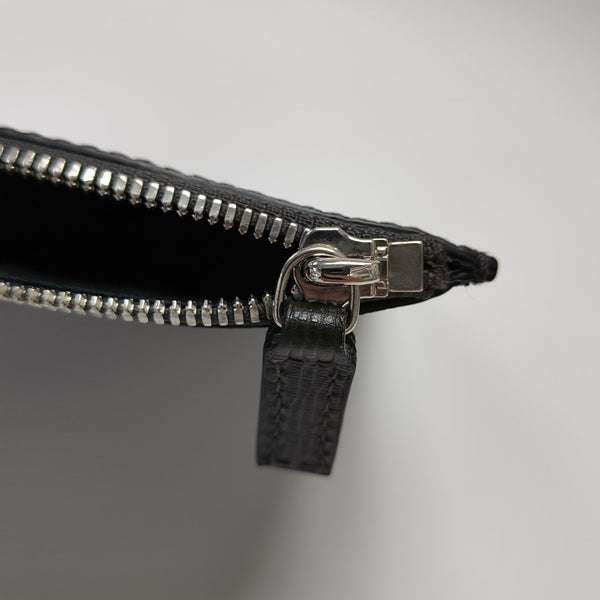 Calfskin Clutch Gray