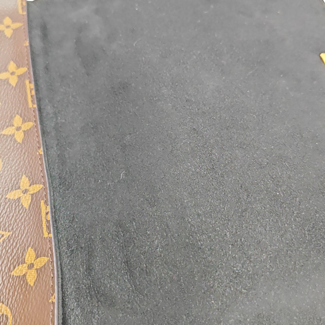 MARIGNAN Monogram Coated Canvas Brown