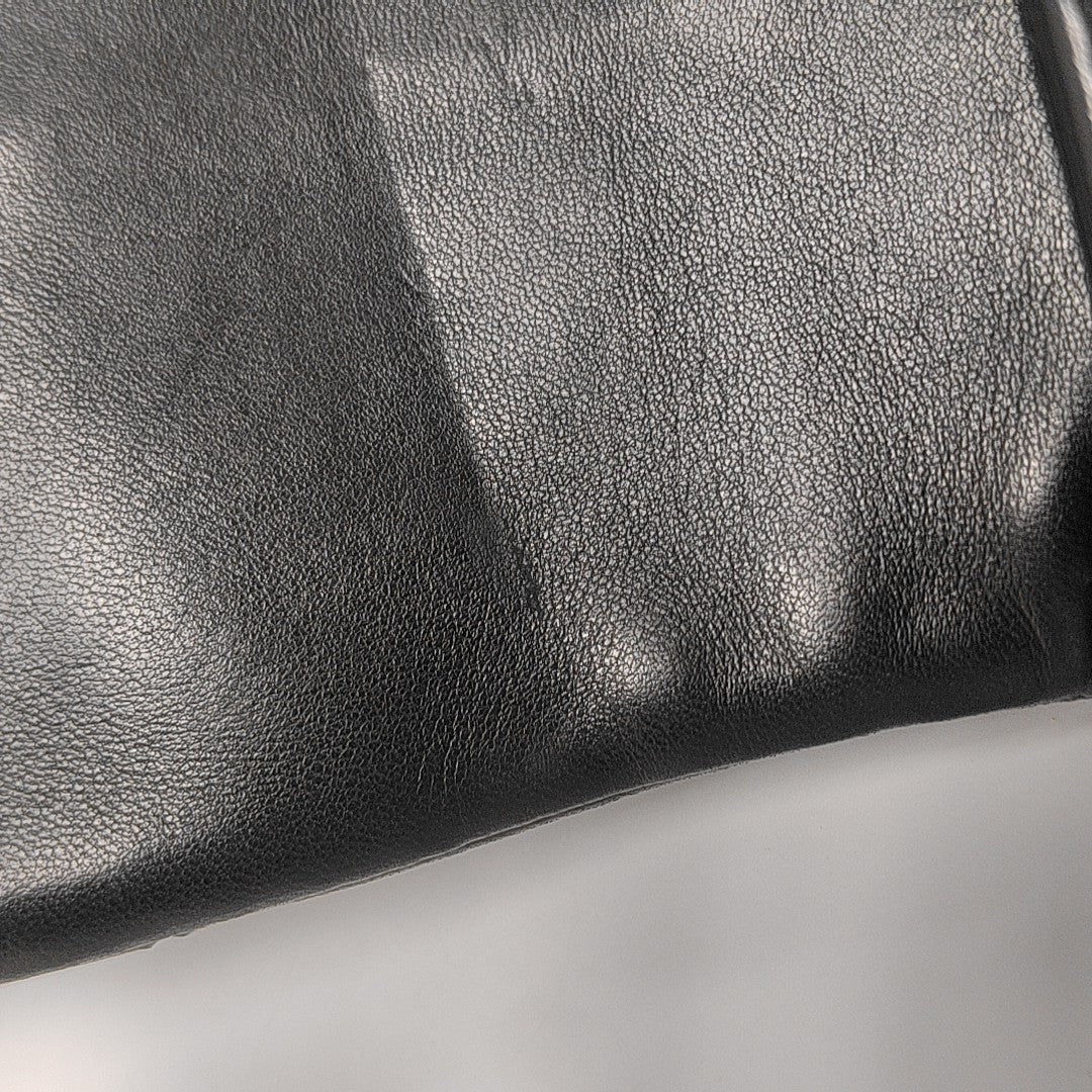 Quilted Lambskin Belt Bag Black