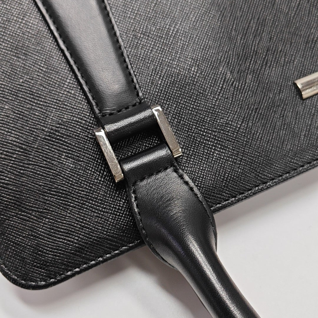 Calfskin Tote Bag Small Black