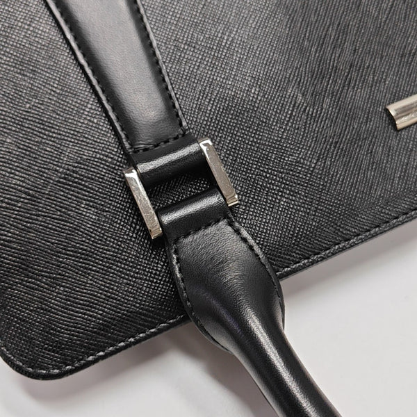 Calfskin Tote Bag Small Black