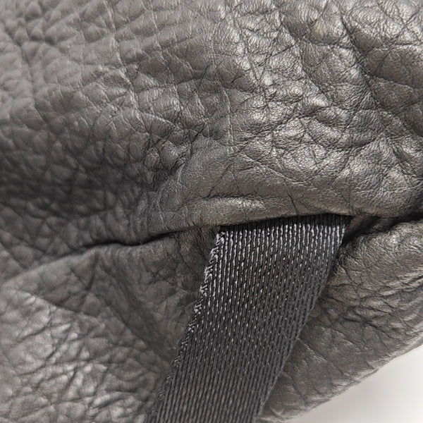 Leather Backpack Black