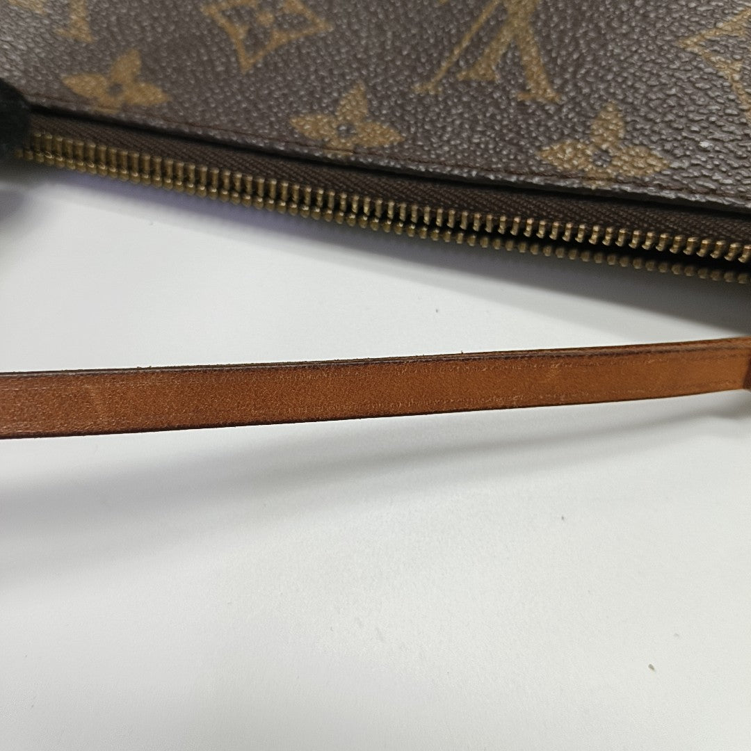 ACCESSOIRES Monogram Coated Canvas Brown