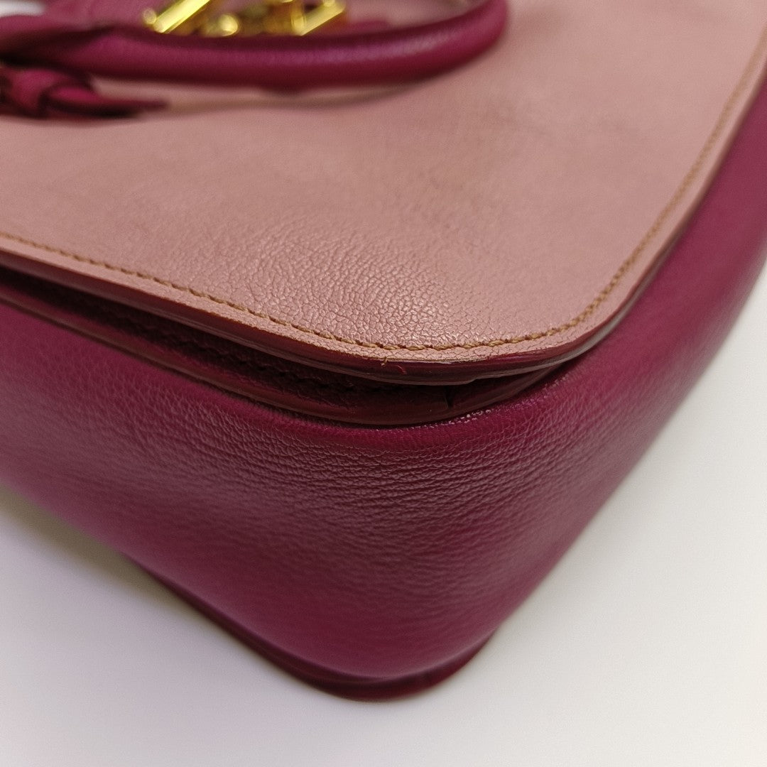 Calfskin Tote Bag Pink