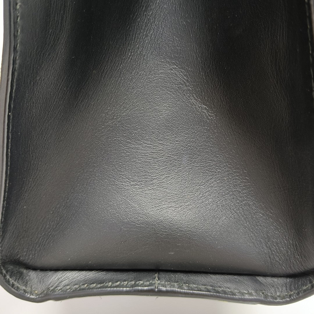 Padlock Medium Monogram Coated Canvas Brown