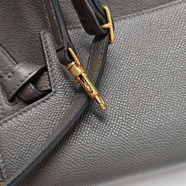 BELT Nano Calfskin Gray