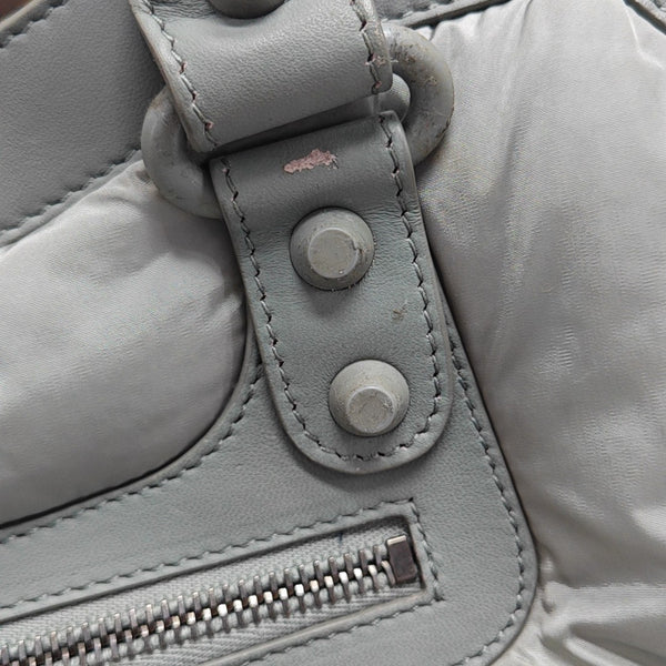 Classic Metallic Edge City Medium Nylon Gray