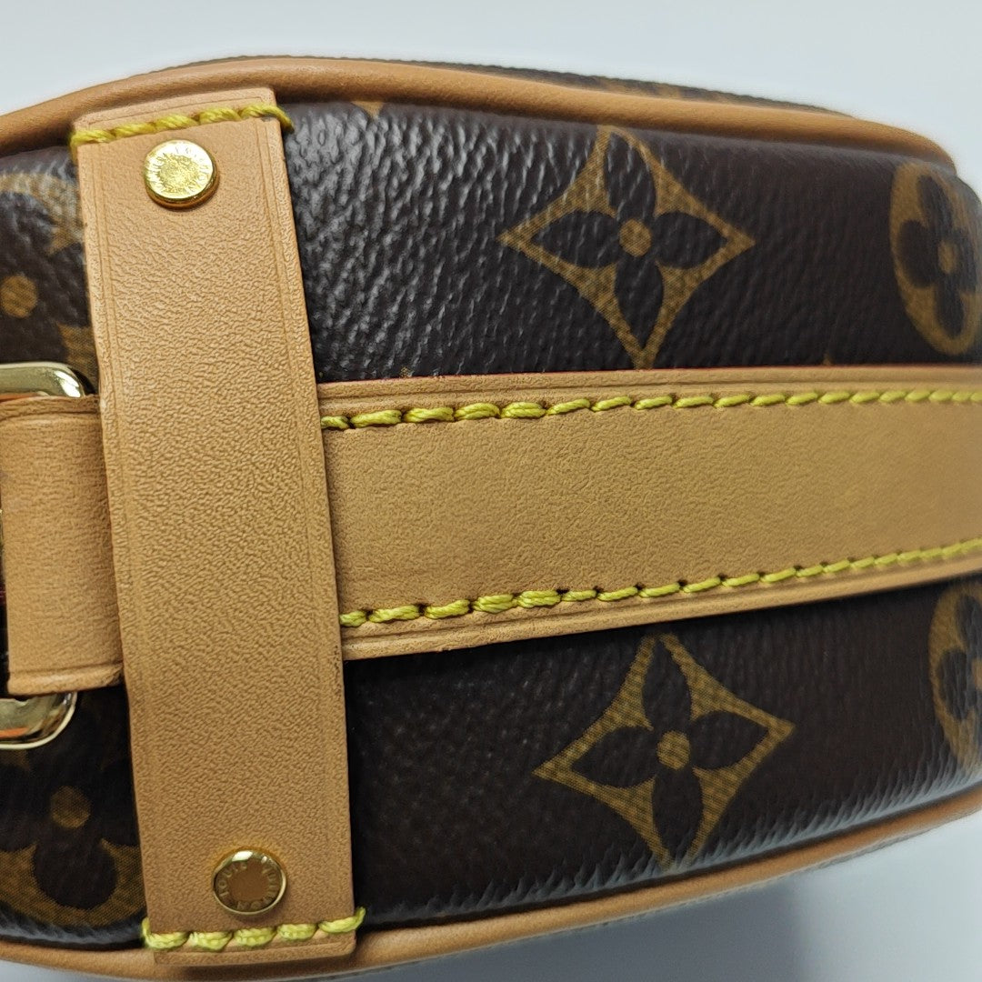 BOITE CHAPEAU PM Monogram Coated Canvas Brown