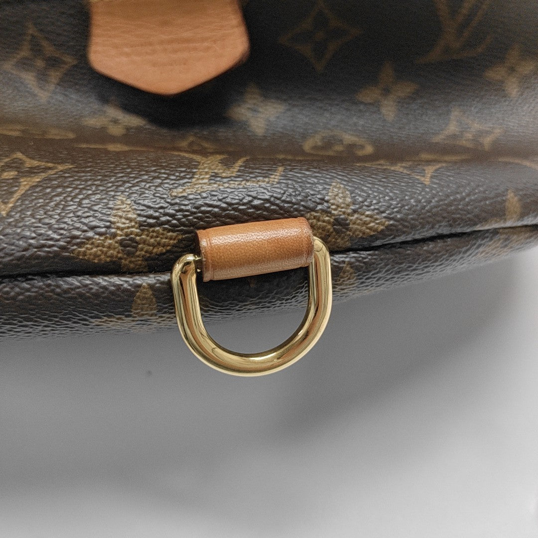 BUMBAG Monogram Coated Canvas Brown