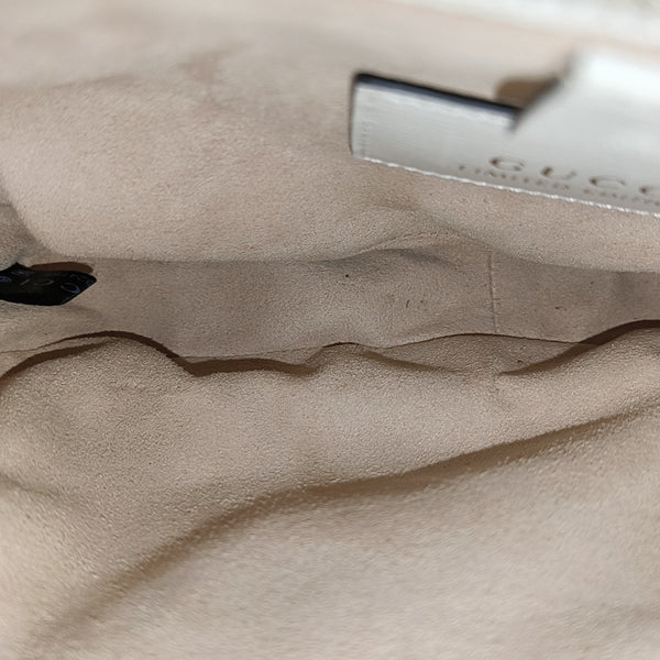 Horsebit 1955 Small Python White