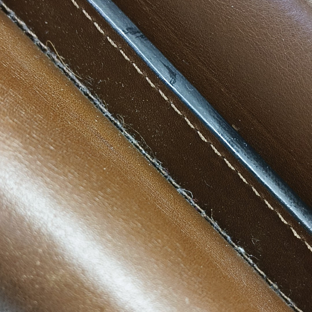 Leather Shoulder Bag Brown
