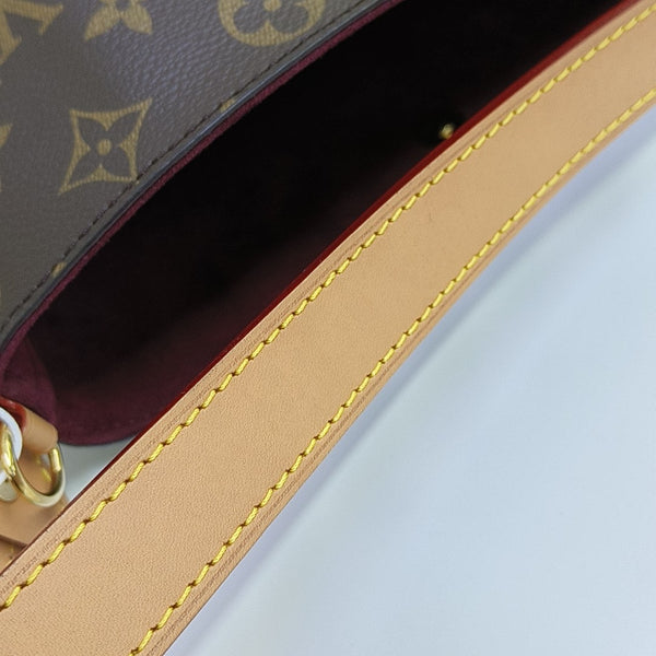 ALL IN Monogram Coated Canvas Brown