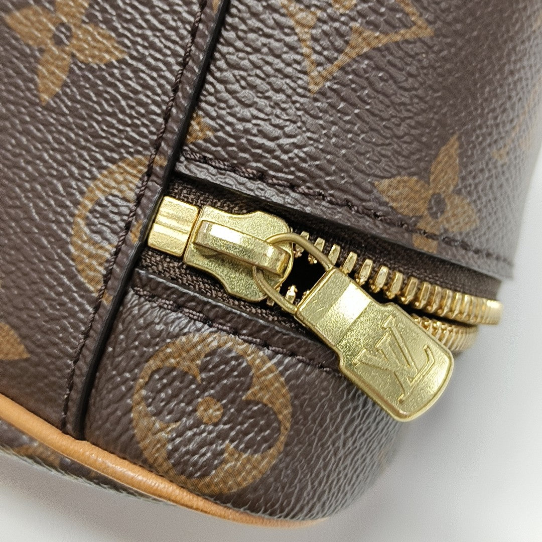 NICE Super Mini Monogram Coated Canvas Brown