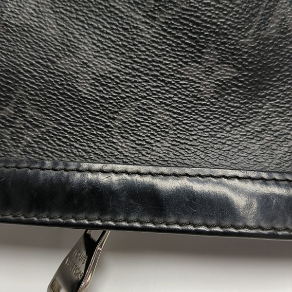 Pochette Voyag MM Monogram Coated Canvas Black