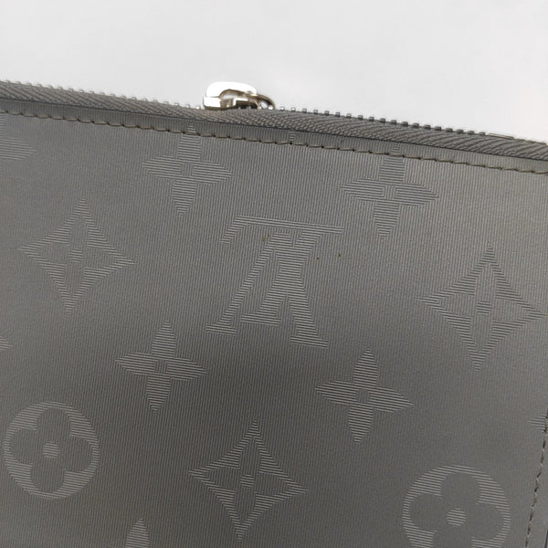 JEANNE Monogram Canvas Gray Wallet