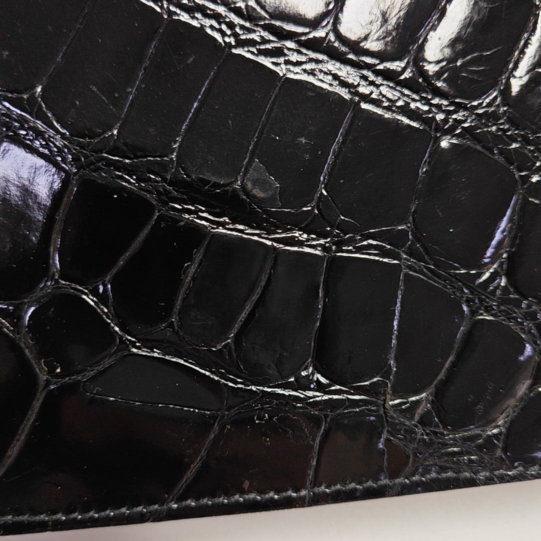Calfskin Shoulder Bag Black